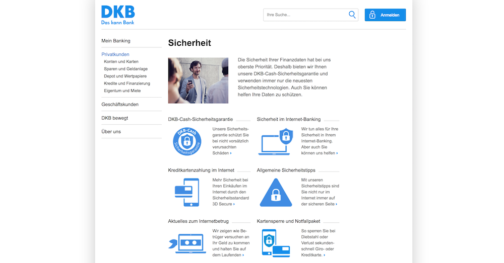 DKB Sicherheit