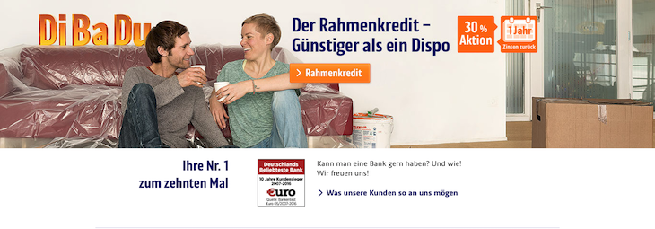 Alternative zum Dispo: der ING-DiBa Rahmenkredit