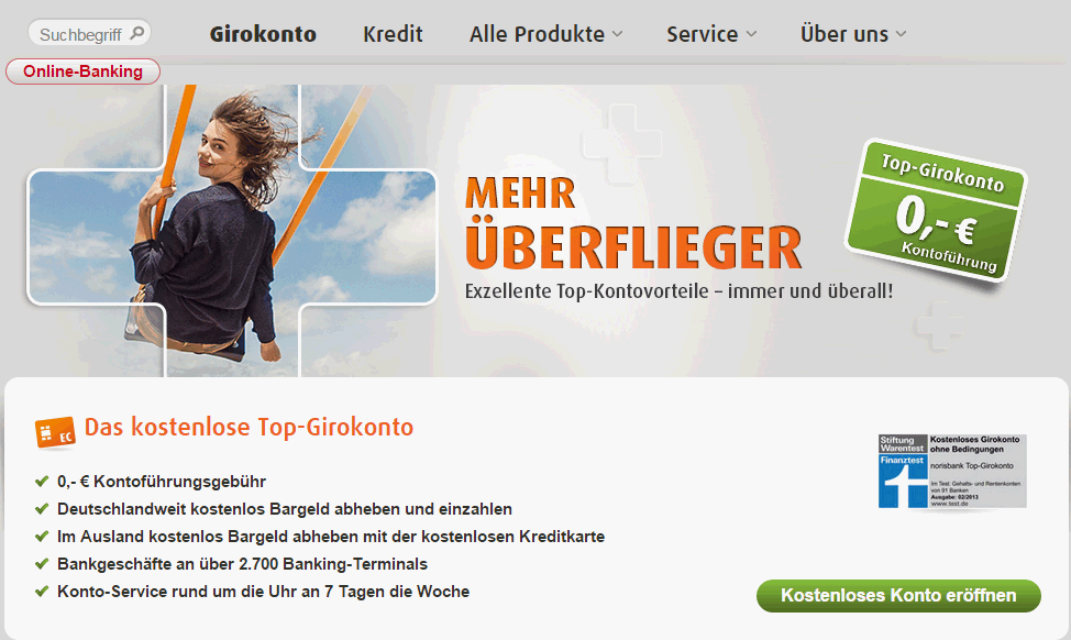 Norisbank Girokonto Erfahrungen Konten Test 01 21