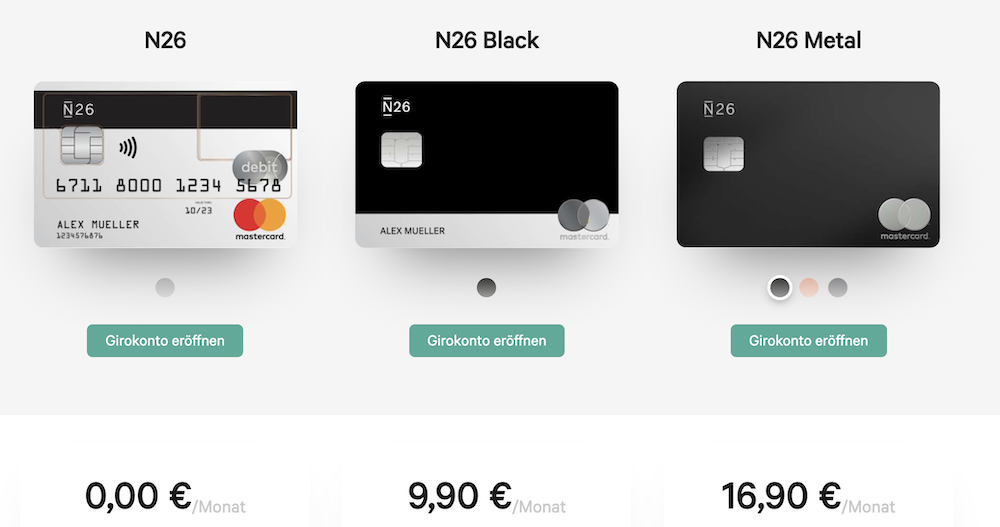 N26 Kosten