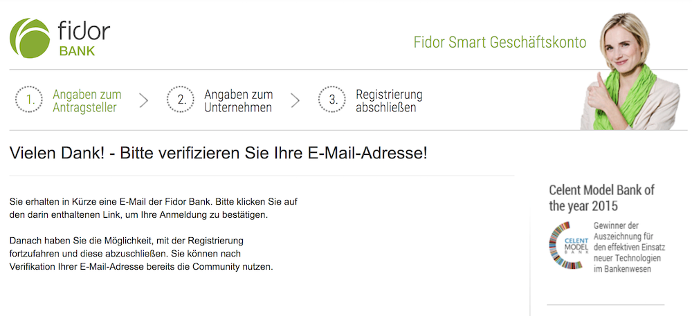 Fidor Bank Konto eröffnen