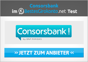 Consorsbank girokonto eröffnung Test