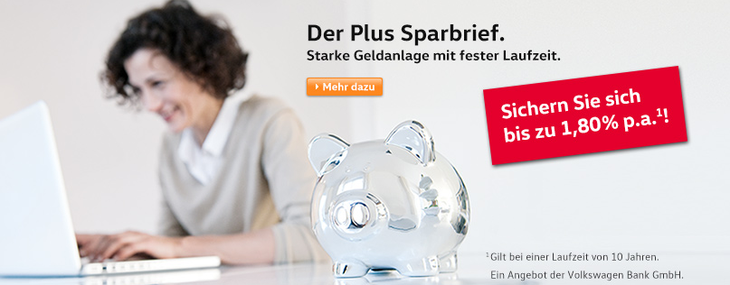 volkswagen Bank sparen