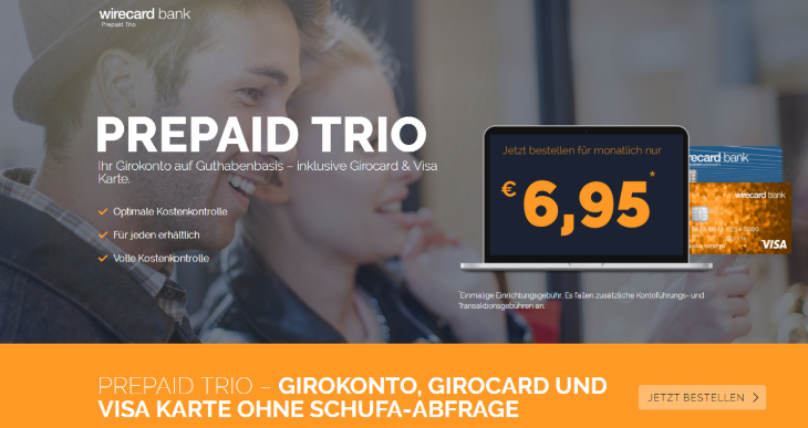 Prepaid Kreditkarte auch ohne Schufa