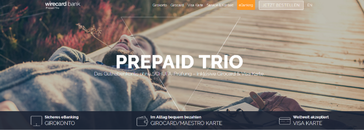 Wirecard bank p-konto kreditkarte