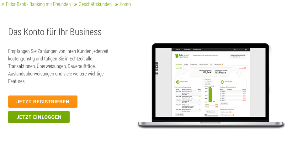 Fidor Smart Business