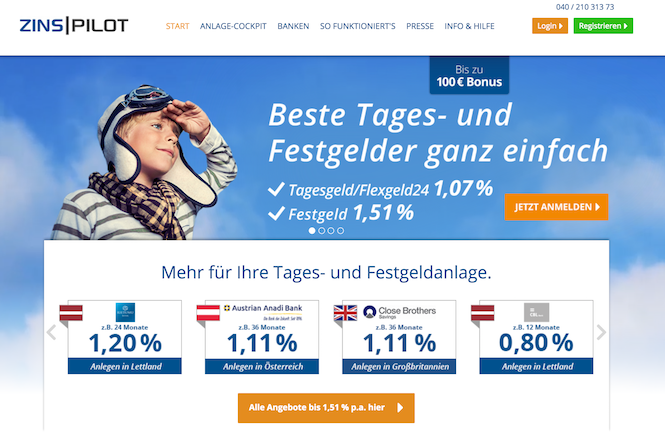 ZINSPILOT Erfahrungen von BestesGirokonto.net