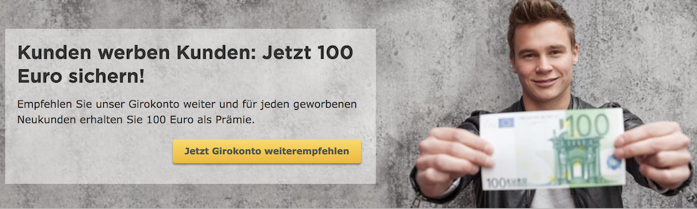 Commerzbank Kundenwerbung