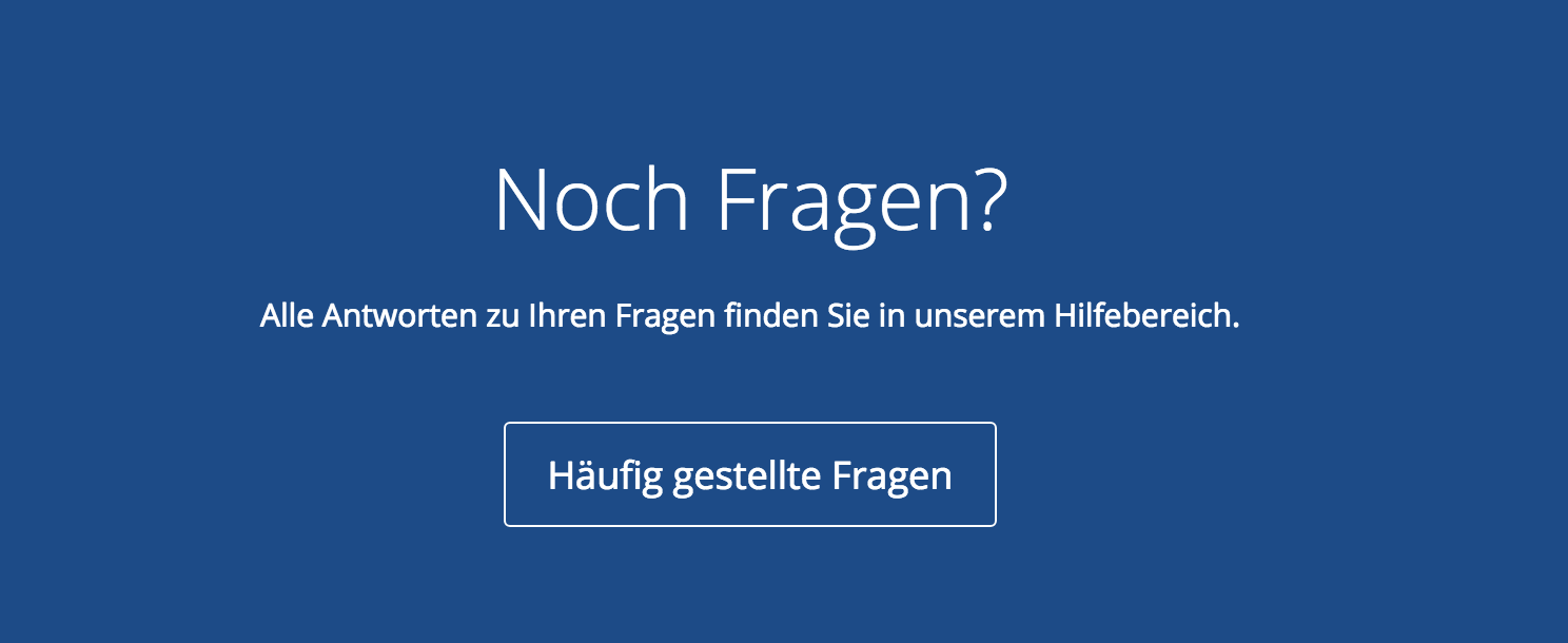 WeltSparen FAQ