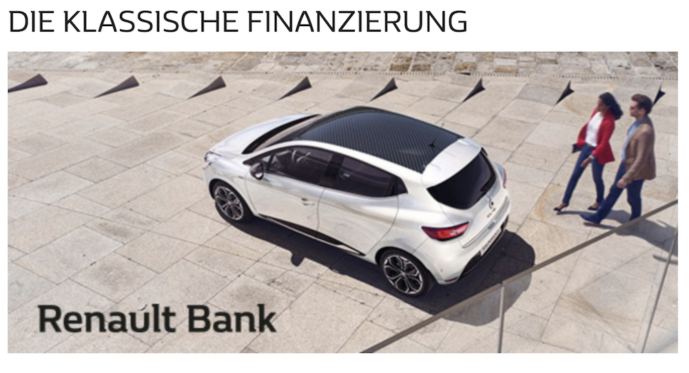 Renault Bank Direkt Finanzierung