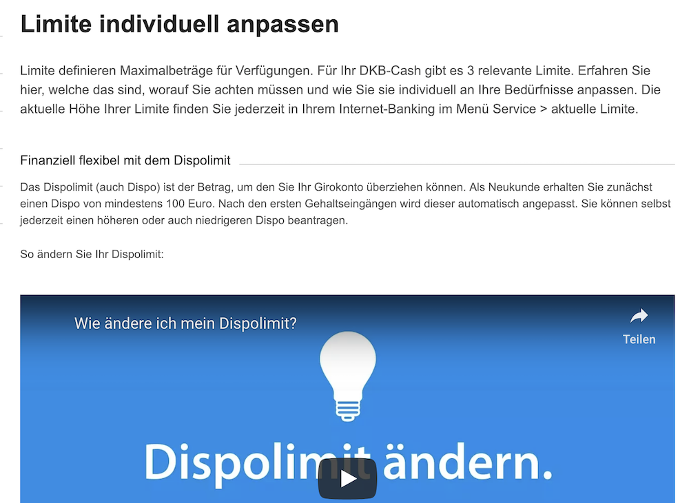 DKB Dispolimit